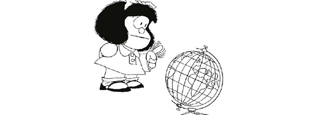 Mafalda, de Quino, já apareceu seis vezes na história do Enem