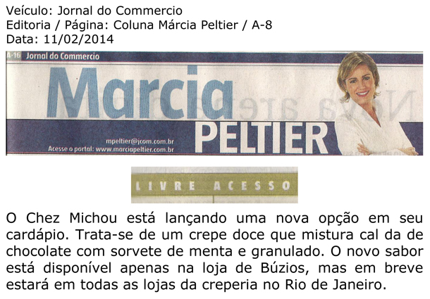 Jornal do Commercio Online - Marcia Peltier