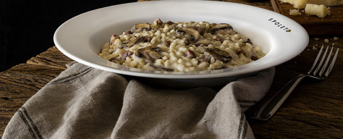 Spoleto lança risotto no menu de seu novo modelo de restaurante minha cozinha italiana