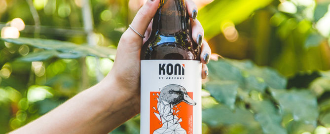 Koni e Jeffrey se unem e lançam cerveja exclusiva com estilo carioca